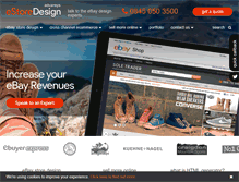 Tablet Screenshot of e-store-design.co.uk